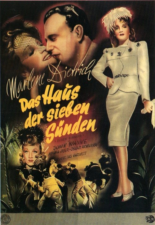 Das Haus der sieben Sünden movie poster player