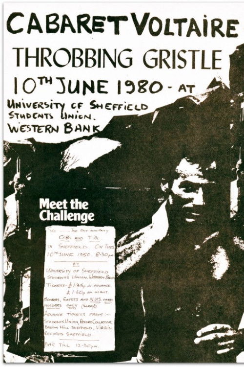 Throbbing Gristle: Live at Sheffield University poster