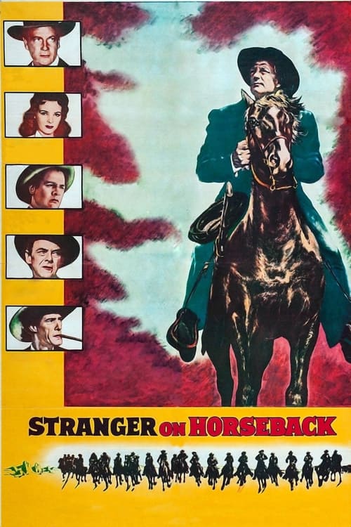 Poster Stranger on Horseback 1955