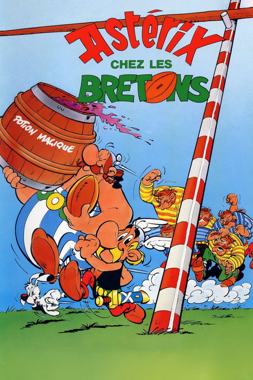 Asterix in Britain poster