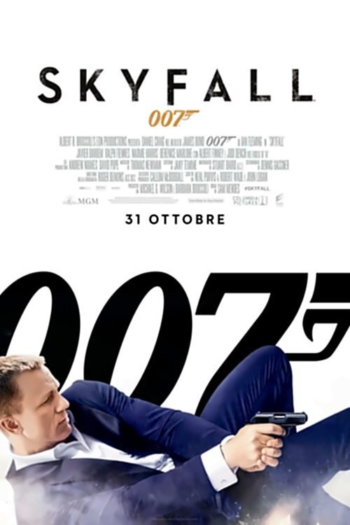 Skyfall movie poster player