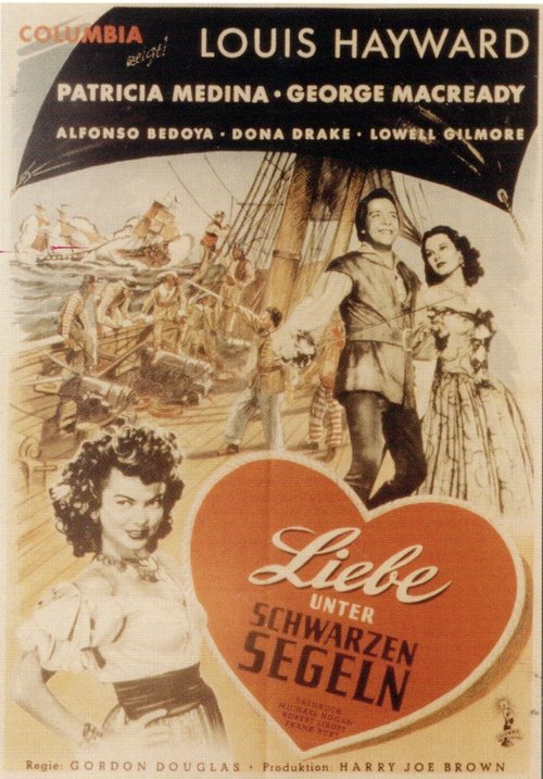Liebe unter schwarzen Segeln movie poster player