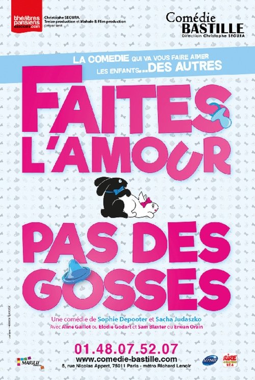 Faites l'amour... pas des gosses movie poster player