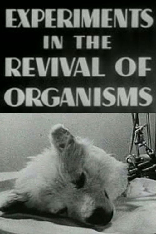 Stream Experiments In The Revival Of Organisms 1940 Find It On 
