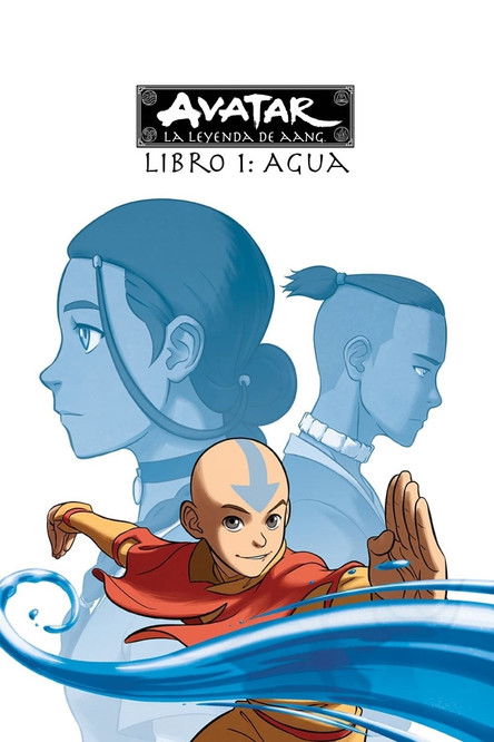 Póster de la temporada 1 de la serie Avatar: La leyenda de Aang