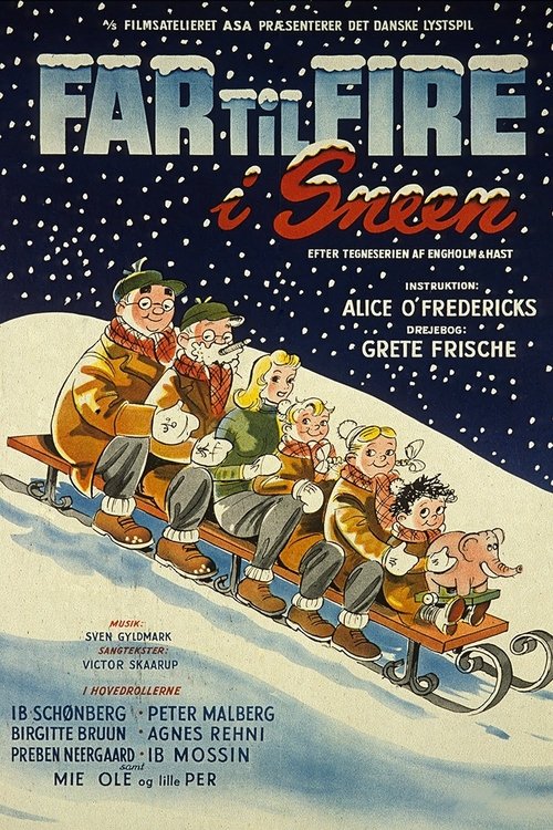 Father of Four: In the Snow 1954 Father of Four: In the Snow 1954