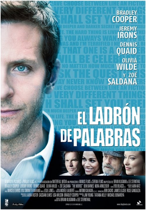 El ladrón de palabras movie poster player