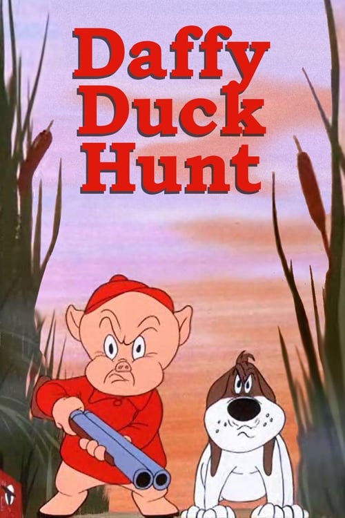 Grootschalige poster van Daffy Duck Hunt