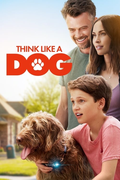 Grootschalige poster van Think Like a Dog