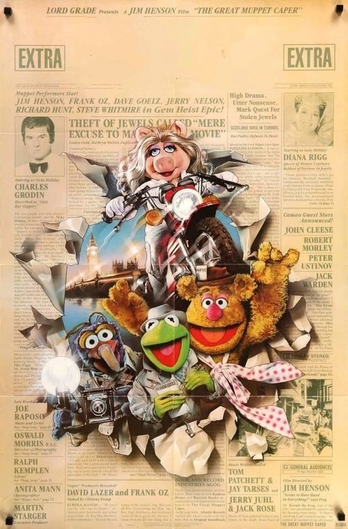 The Great Muppet Caper poster