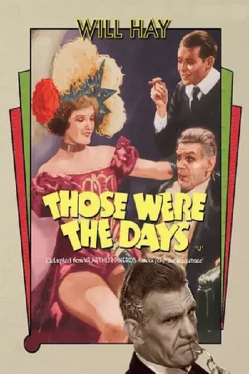 Poster Those Were the Days 1934