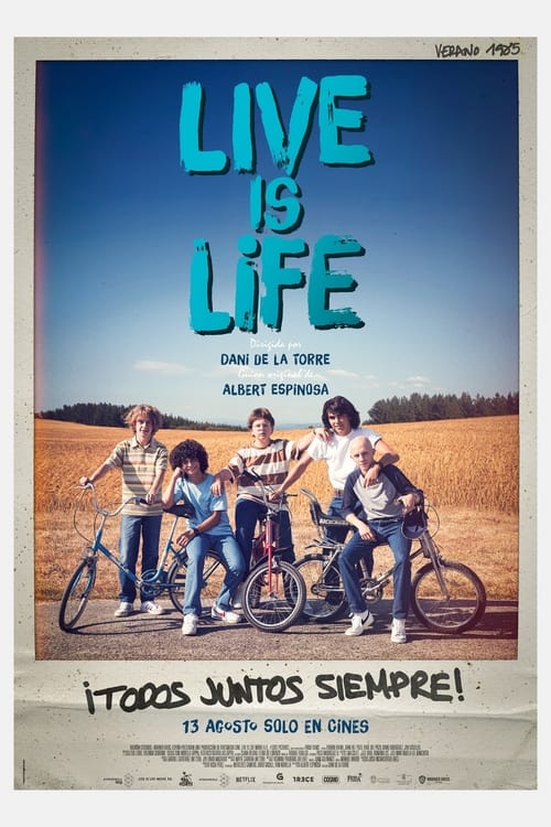 Live is life: la gran aventura (2022) poster