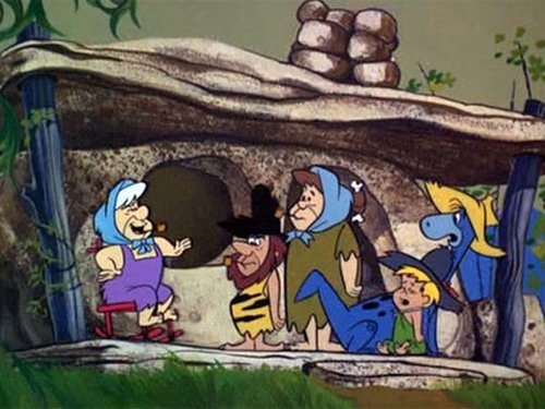 Escena del episodio 18 de la temporada 4 de la serie Los Picapiedra