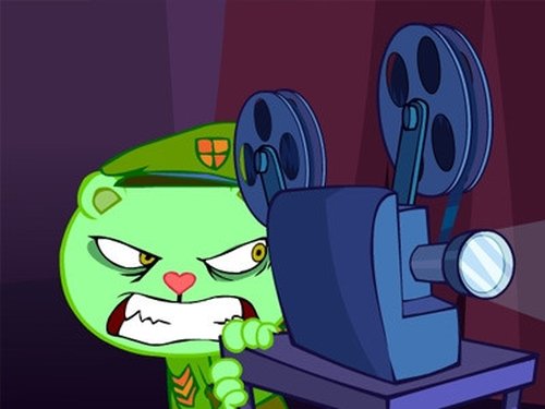 Escena del episodio 17 de la temporada 2 de la serie Happy Tree Friends