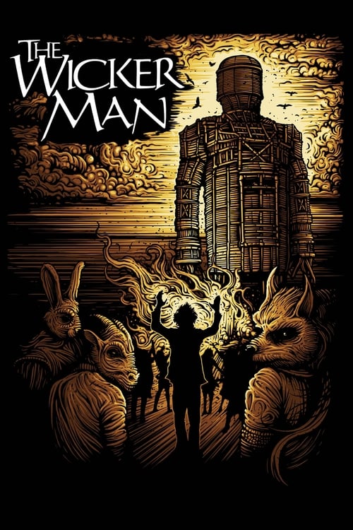 Grootschalige poster van The Wicker Man