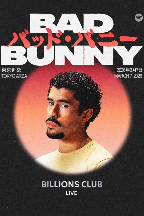 Billions Club Live with Bad Bunny: A Concert Film Poster