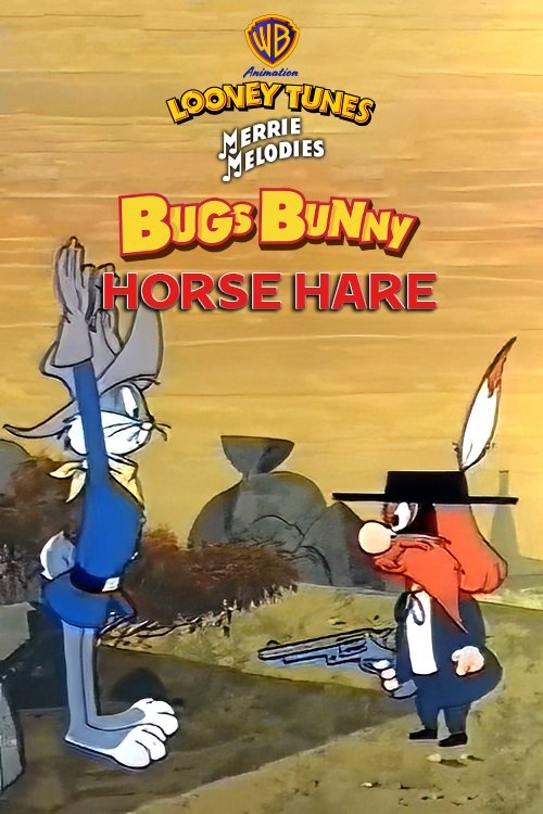 Horse Hare Poster