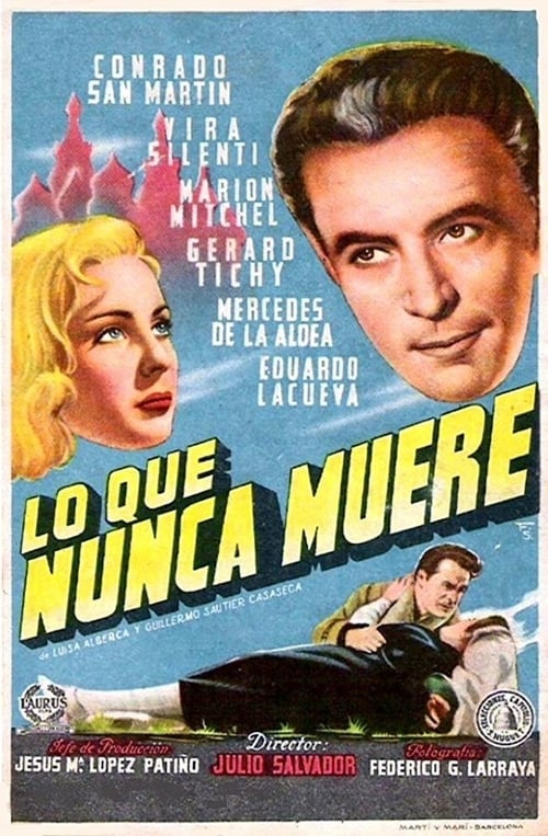 Poster Lo que nunca muere 1955