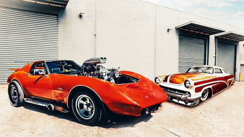 Garage Dreams Backdrop Blur