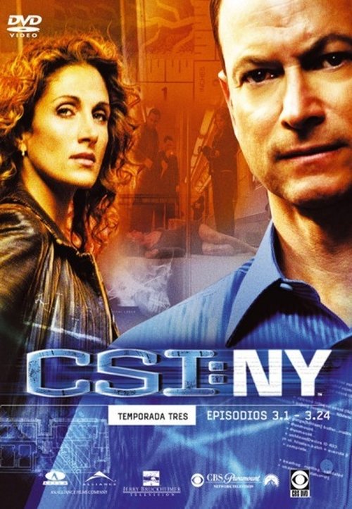 Póster de la temporada 3 de la serie CSI: Nueva York