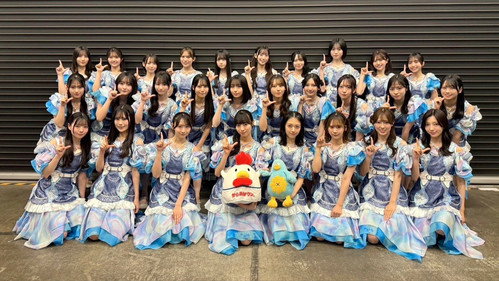 LAWSON 50TH Anniversary presents Special Live~樱坂46/日向坂46 Backdrop Blur