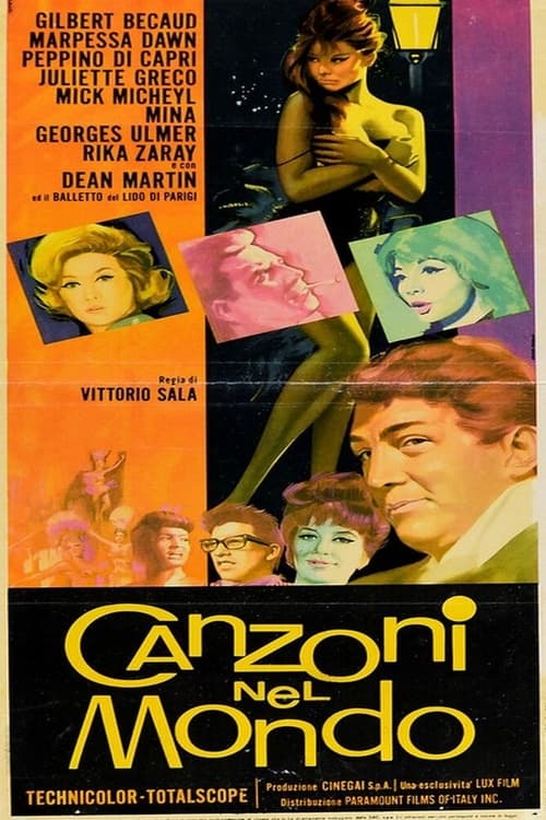 Poster Canzoni Nel Mondo 1963