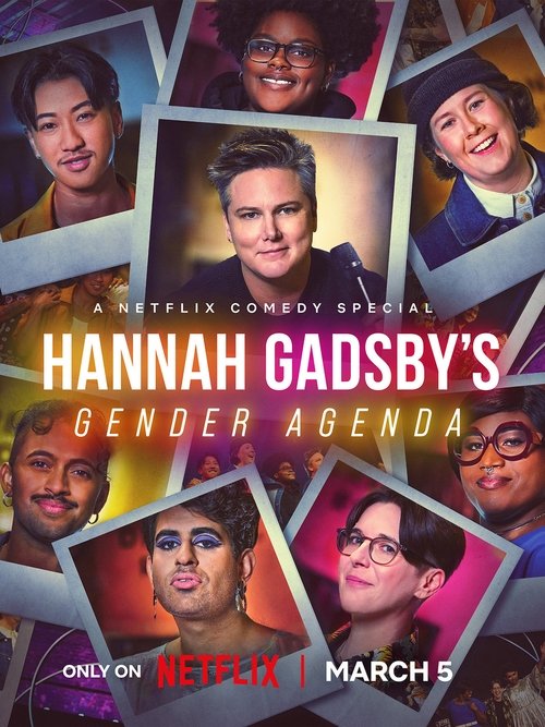 Hannah Gadsby's Gender Agenda poster
