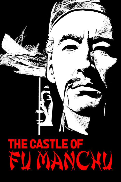 Grootschalige poster van The Castle of Fu Manchu