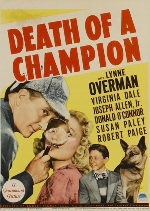 Death of a Champion 1939