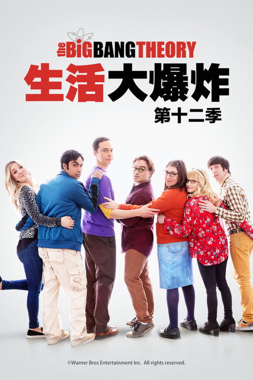 《生活大爆炸》第12季海报