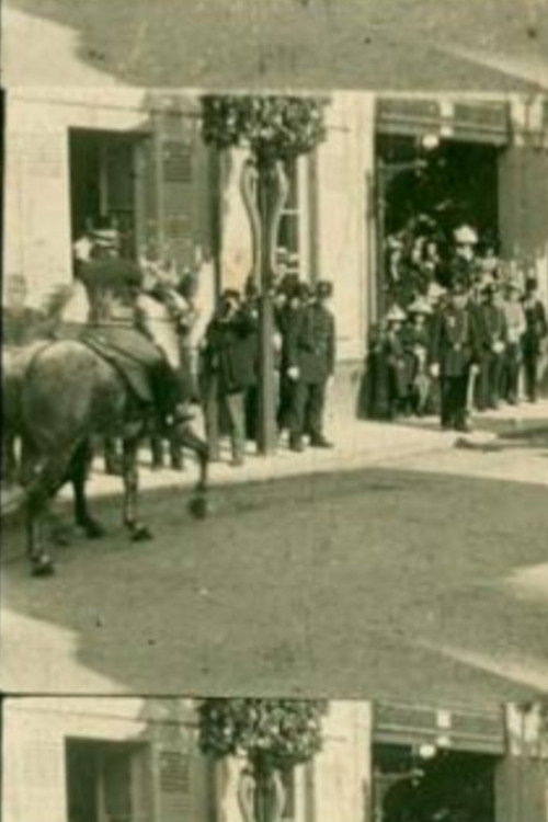 Départ des Souverains russes pour Versailles