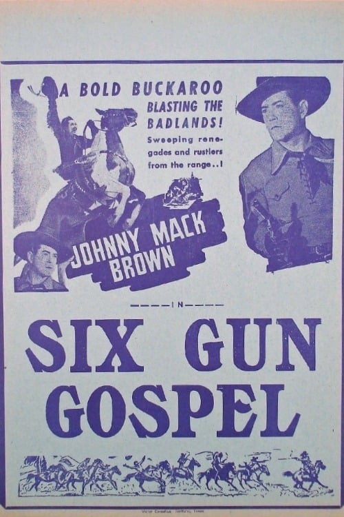 Poster Six Gun Gospel 1943