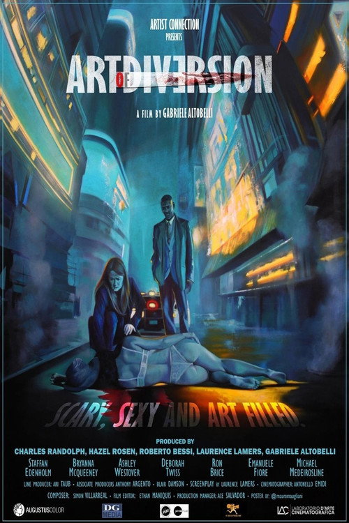 Póster oficial de Art of Diversion (2024) - Thriller