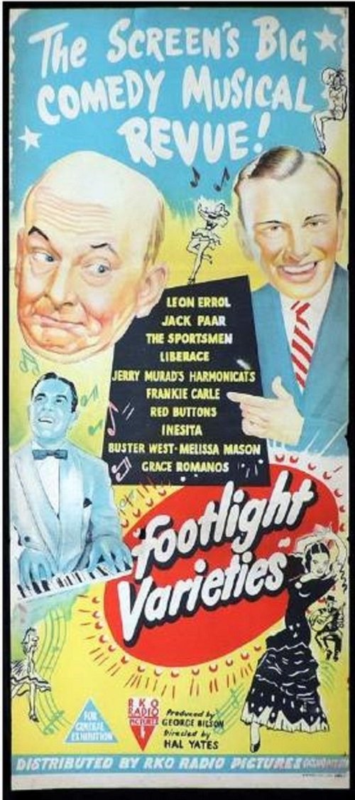 Footlight Varieties movie poster player