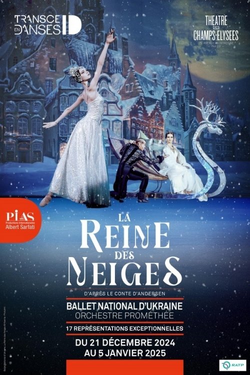 La Reine des neiges Ballet de l’Opéra National d’Ukraine au Théâtre des Champs Elysées