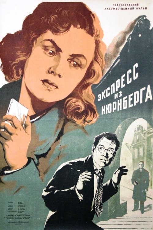 Poster Expres z Norimberka 1954