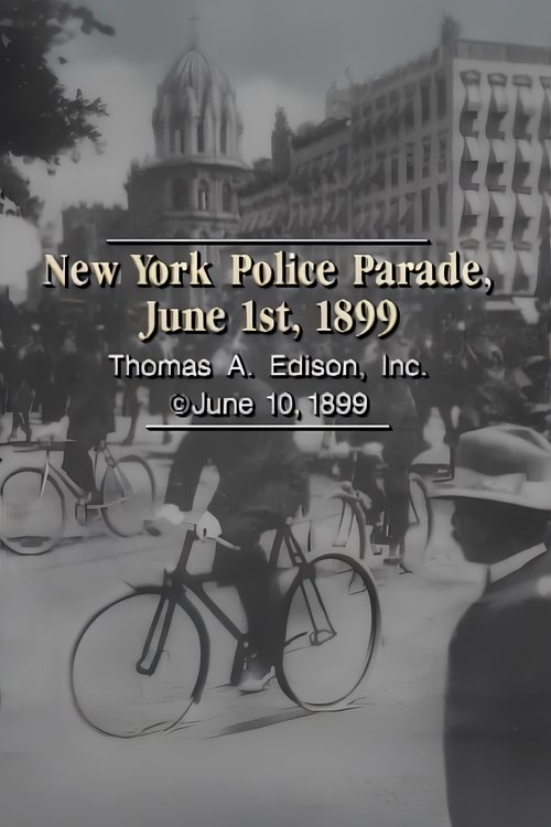 New York Police Parade, June 1st, 1899 poster