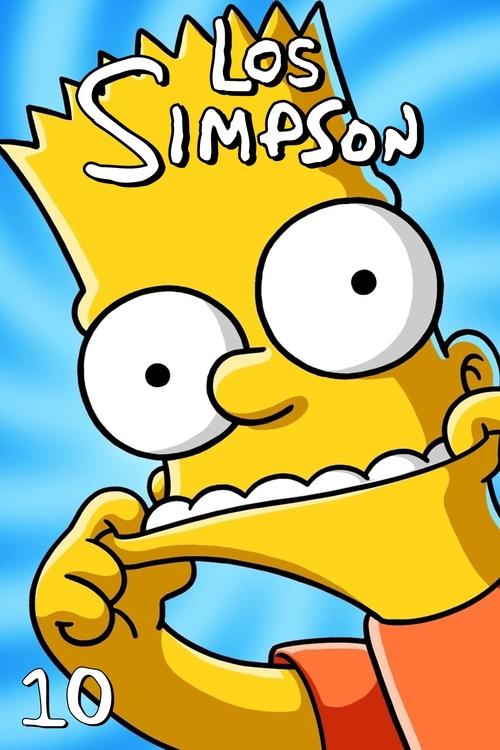 Poster de la Temporada 10 en la serie Los Simpson
