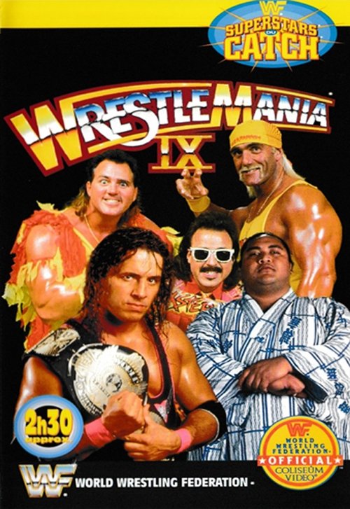 WWE WrestleMania IX movie poster player