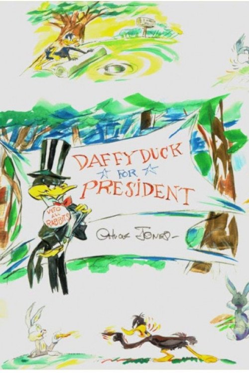 Largescale poster for Daffy Duck for President