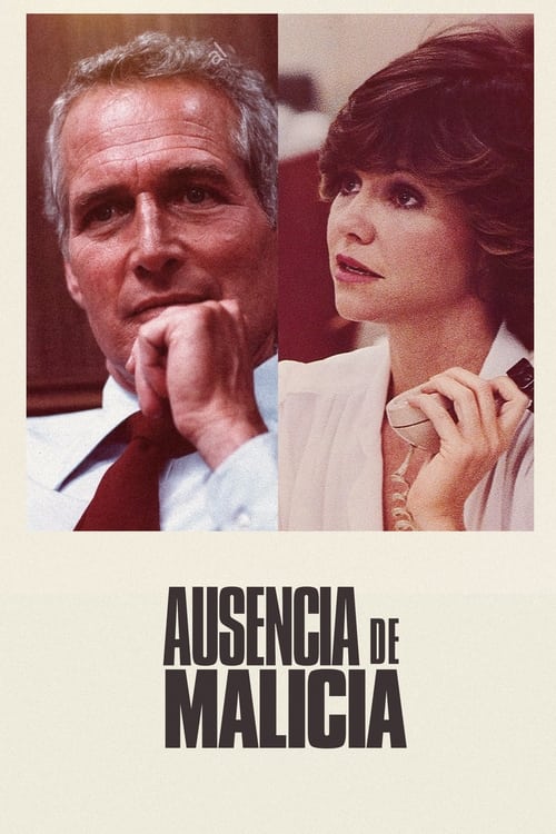 Absence of Malice poster