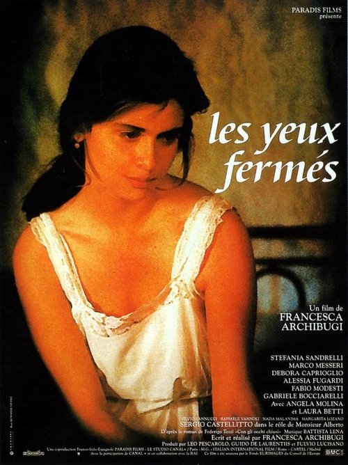 Les Yeux fermés Poster