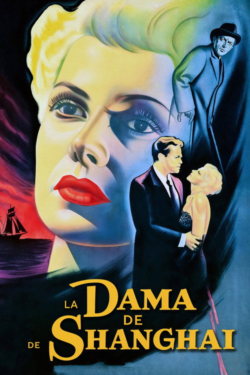 Cartell: La dama de Shanghai
