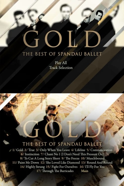 Poster Spandau Ballet - Gold: The Best Video of 2008