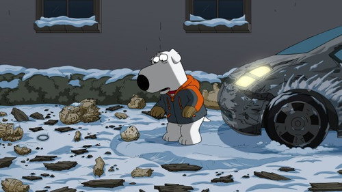Family Guy S20E10 — Christmas Crime episode still