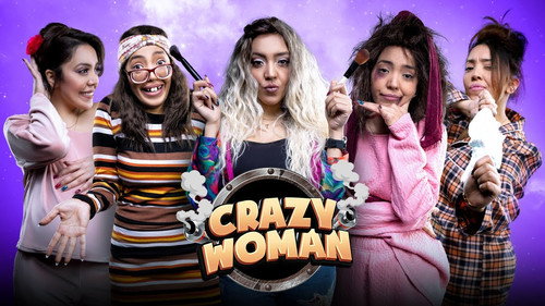 Crazy Woman Backdrop Blur
