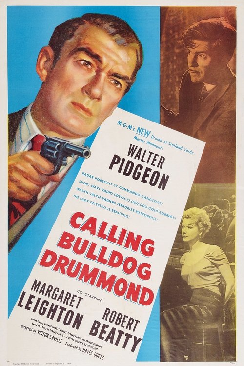 Calling Bulldog Drummond movie poster player
