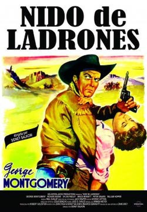 Nido de ladrones movie poster player