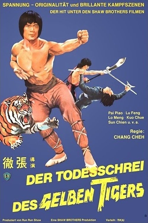 Der Todesschrei des gelben Tigers movie poster player