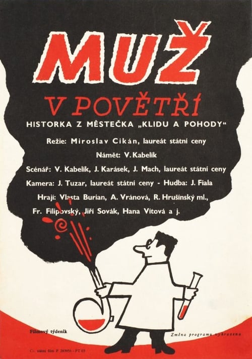 Muž v povětří (1956) poster